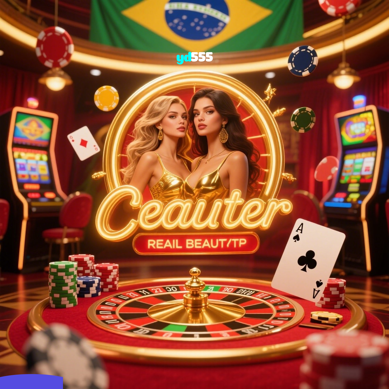 yd555：Apostas ao vivo no futebol e prêmios em jogos como blackjack e roleta!