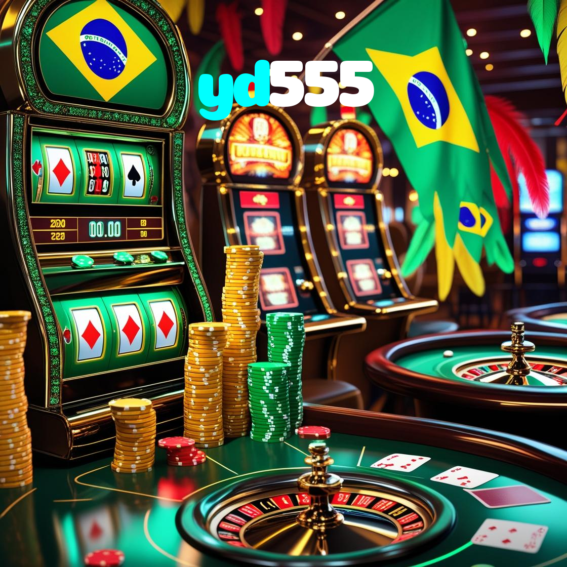 yd555：Jogue blackjack, slots e aposte ao vivo no futebol, tudo no mesmo cassino!