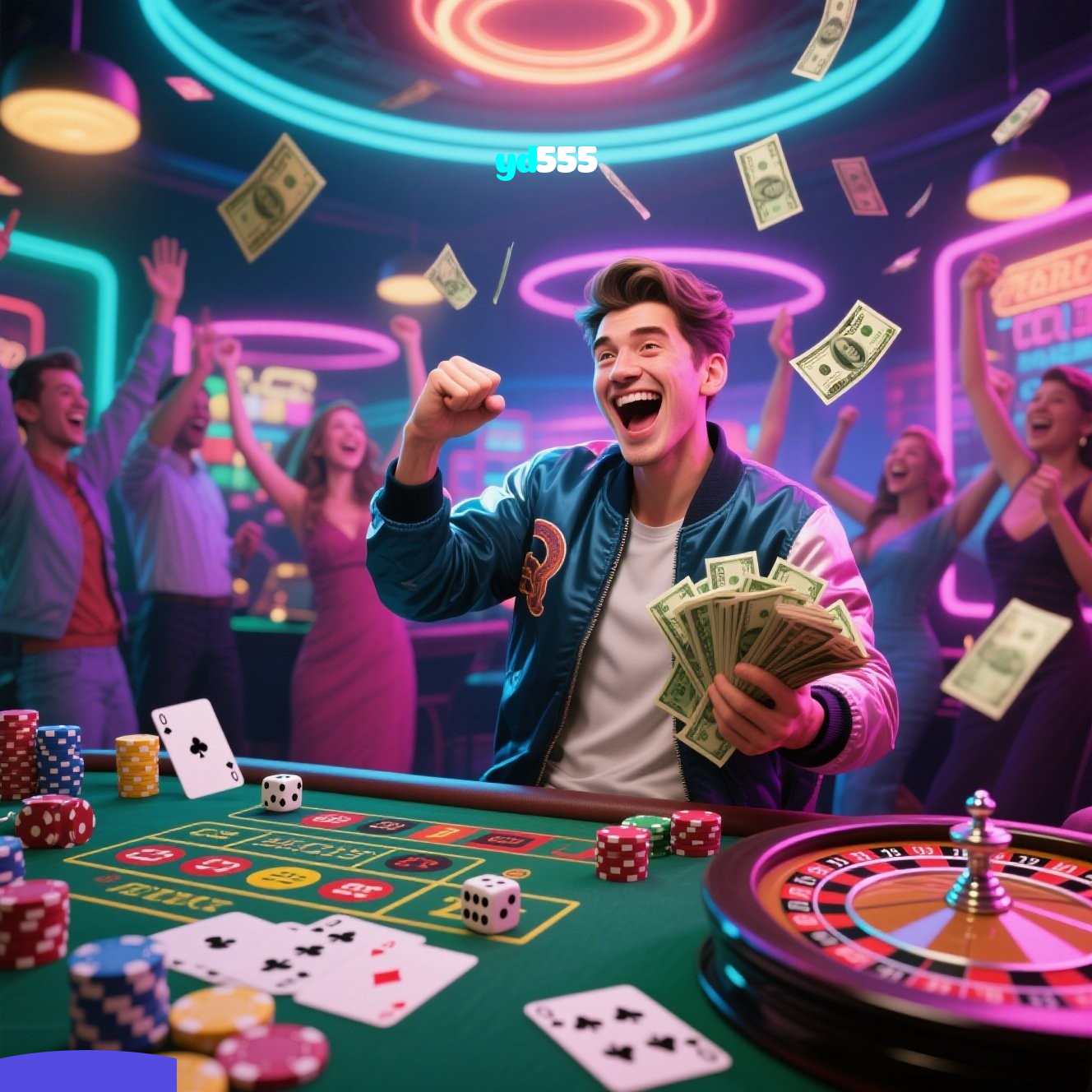 yd555：O melhor cassino online com slots, poker e apostas no futebol!